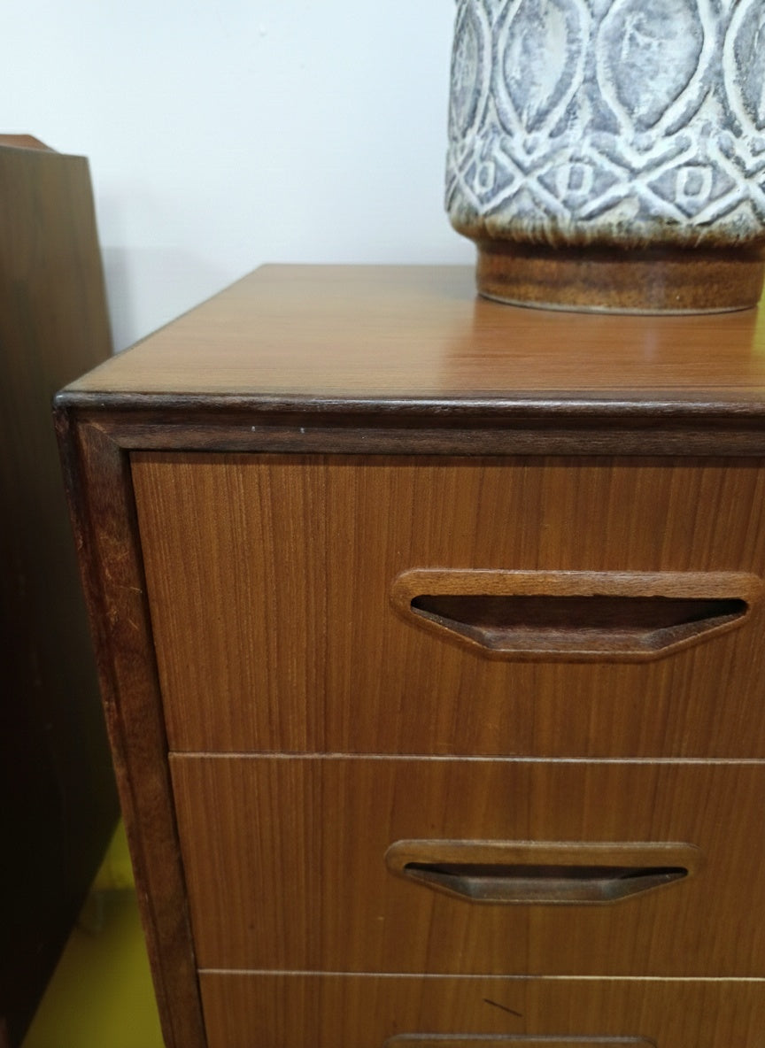 Cassettiera Teak Danese Anni 50 | 100cm | 95vnt100