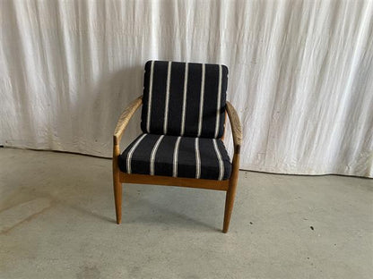 Poltrona Kai Kristiansen design danese vintage [j44346] misure da richiedere