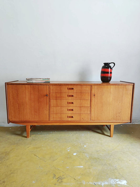 Sideboard design svedese vintage anni 60 [91sw26295] misure L.160 H.74 P.42