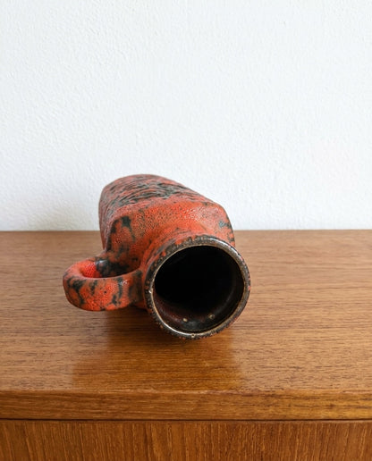 Vaso west germany vintage anni 60 [rosso]