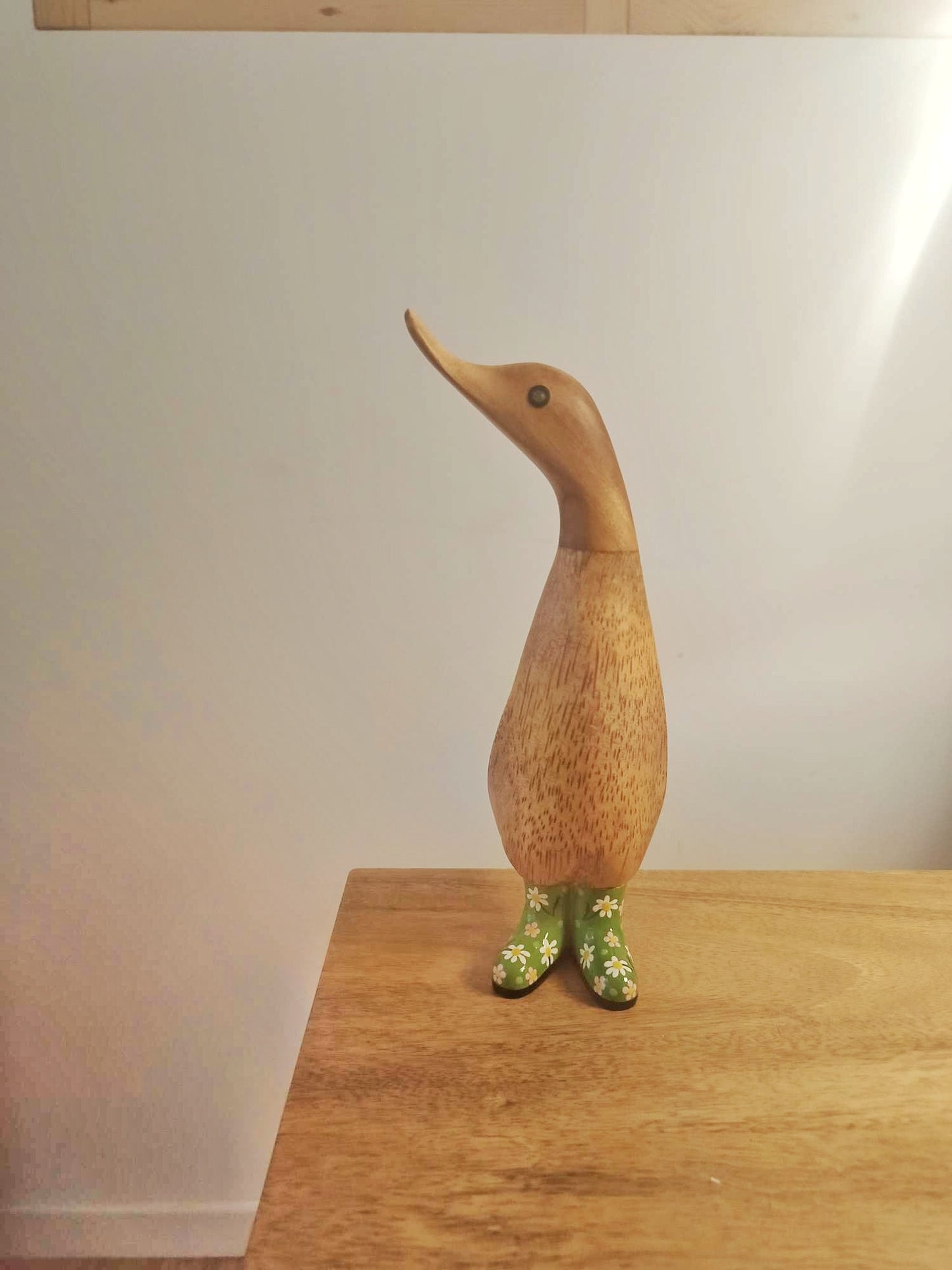 Papera a fiori stivale verde [2]