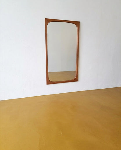 Specchio da parete vintage design danese originale anni 50 | H.70 | 71atk-2