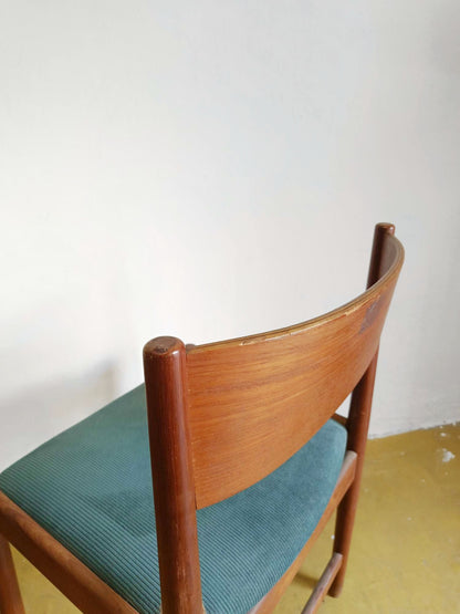 Sedie Kurt Ostervig per Sibast design danese originale vintage anni 50 [mko-sibast] misure H.80/48 L.50 P.46