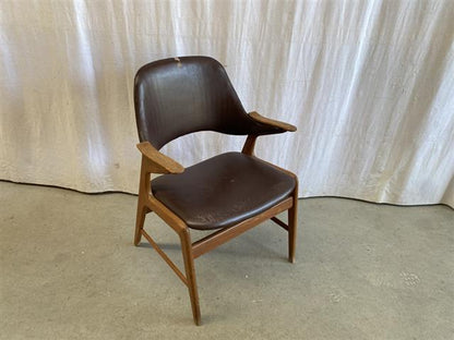 Poltroncina vintage design danese anni 60 [j43968] misure L.56 H.85 P.60