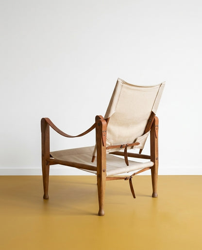 Poltrona Safari Kaare Klint Frassino Cuoio | Anni '30 Iconica