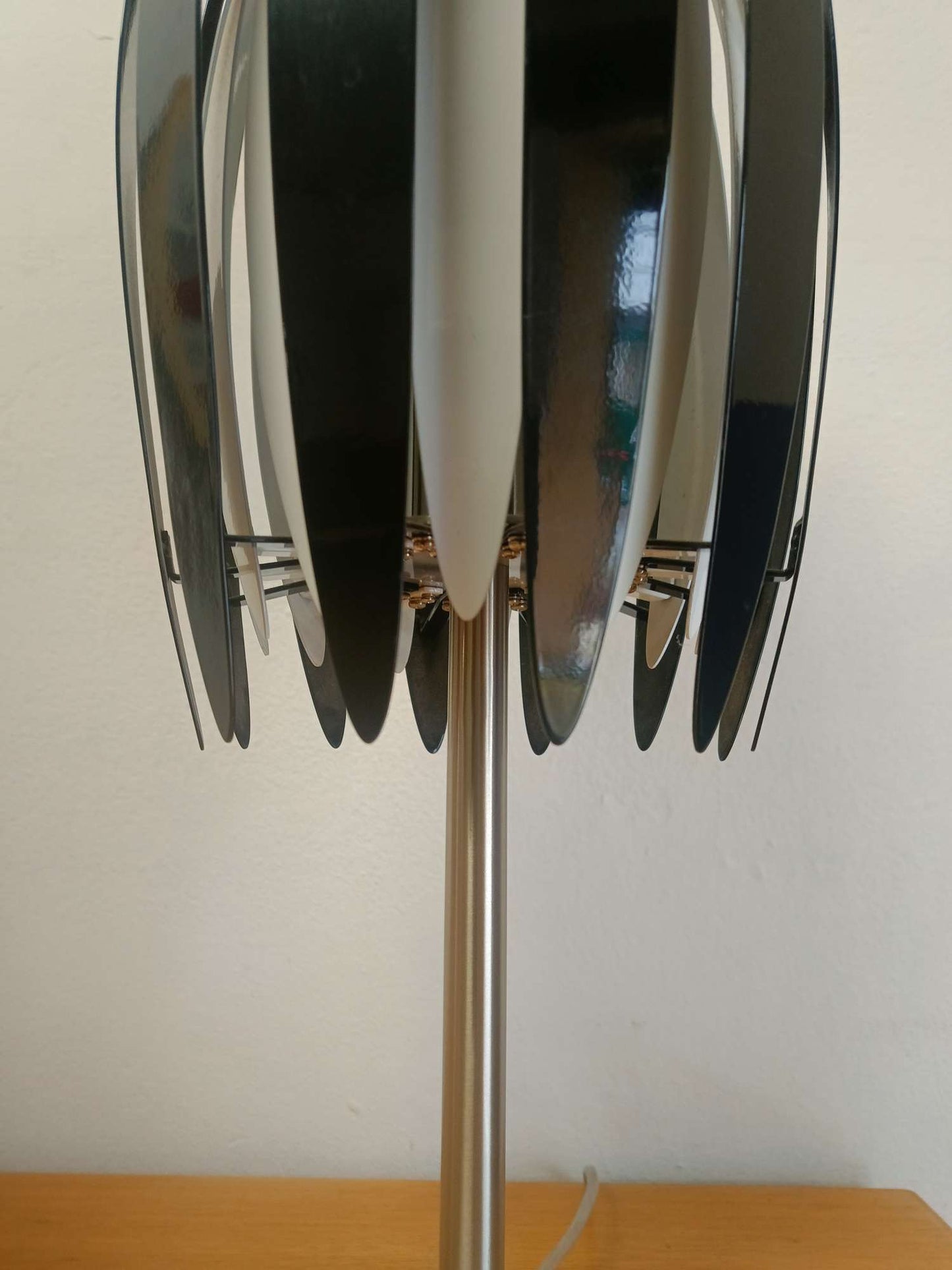 Lampada da tavolo "Jaws" Benny Frandsen design danese vintage anni 50 | H61cm