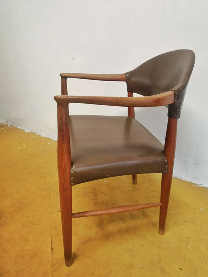 Poltroncina Kurt Olsen teak | braccioli design danese anni 60