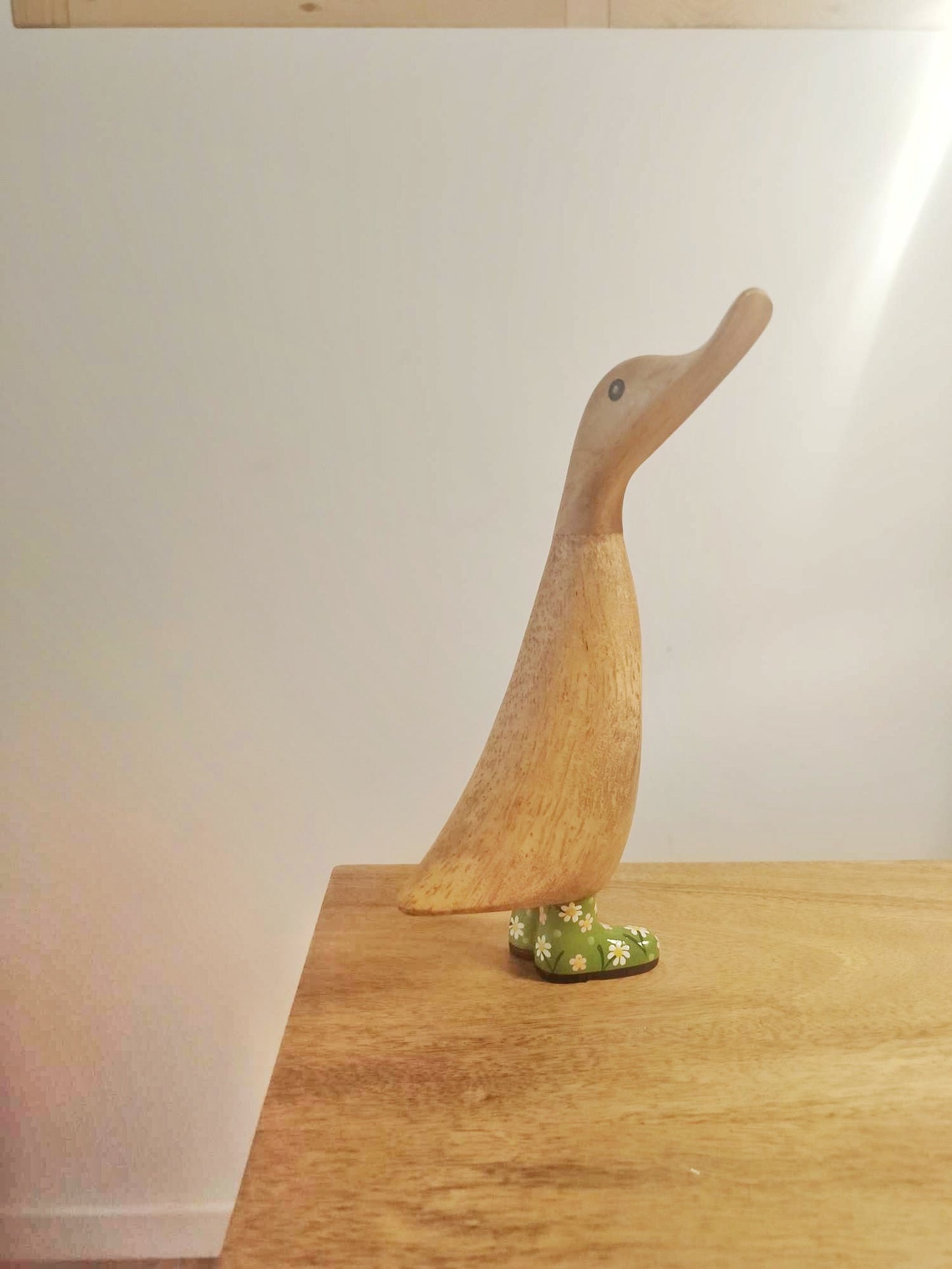 Papera a fiori stivale verde [2]