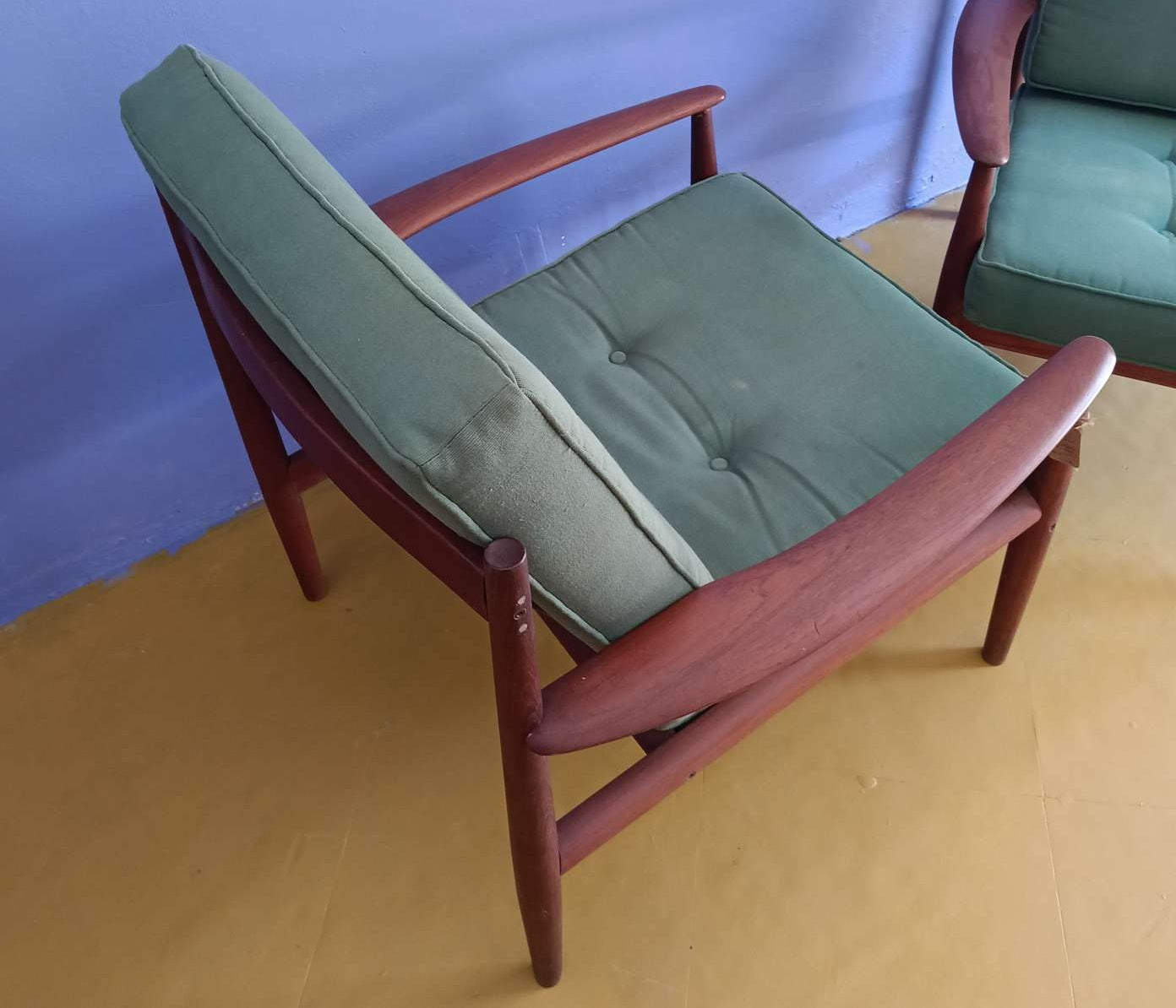 Poltrona Grete Jalk FD118 design danese originale vintage anni 60 [2p-gretejalk] misure L.80 P.71 H.80/43