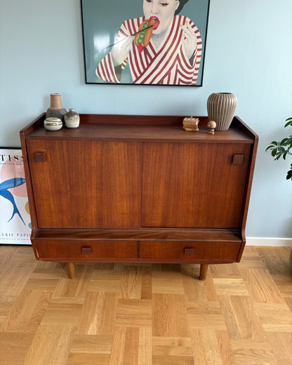 Armadio teak due ante e cassetti | design danese anni '60 | 99vnt30