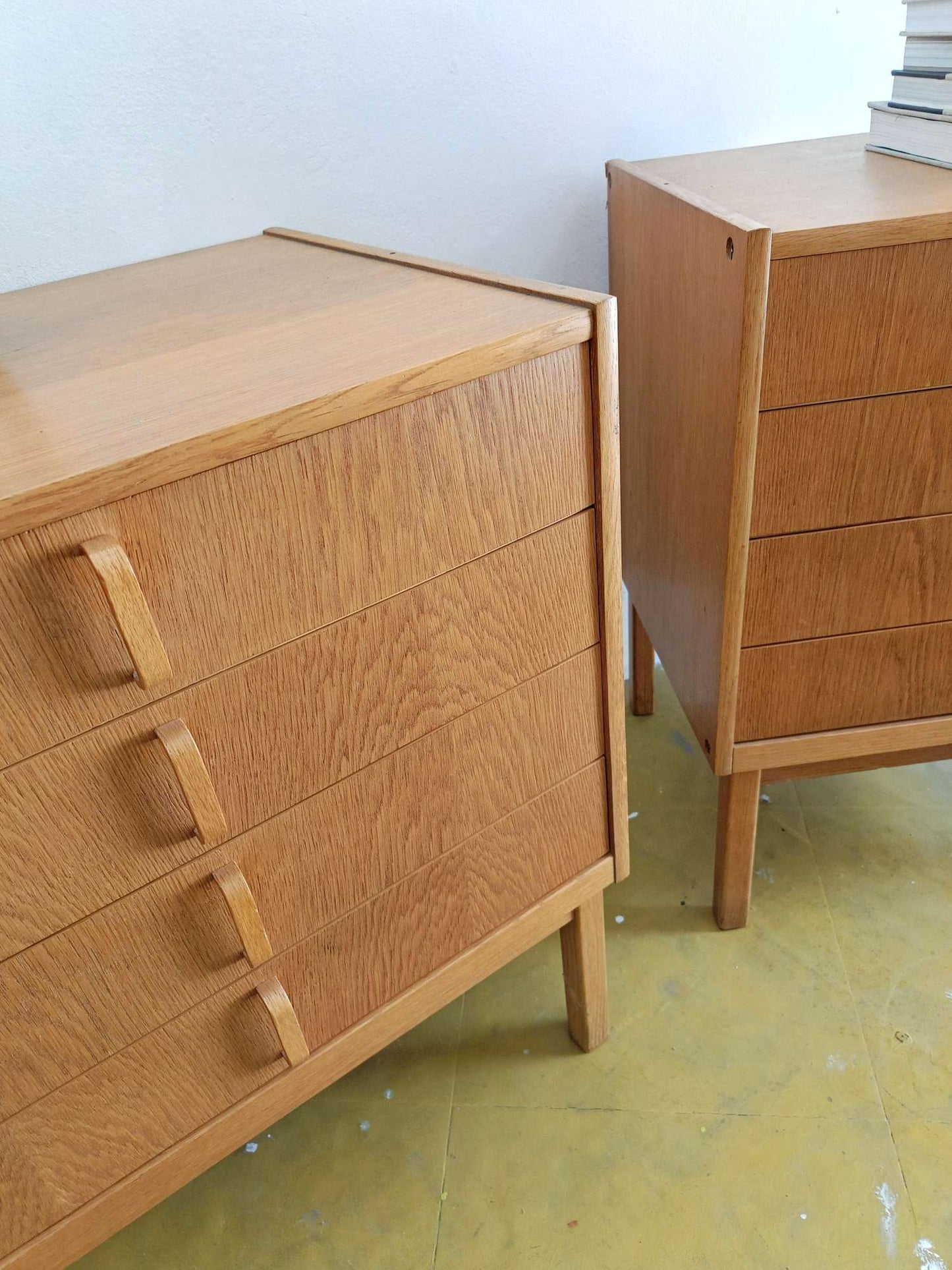 Comodini / cassettiere Bertil Fridhagen design svedese vintage anni 60 [84sw24712+24735] misure L.62 H.72 P.45