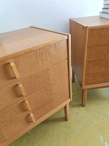 Comodini / cassettiere Bertil Fridhagen design svedese vintage anni 60 [84sw24712+24735] misure L.62 H.72 P.45
