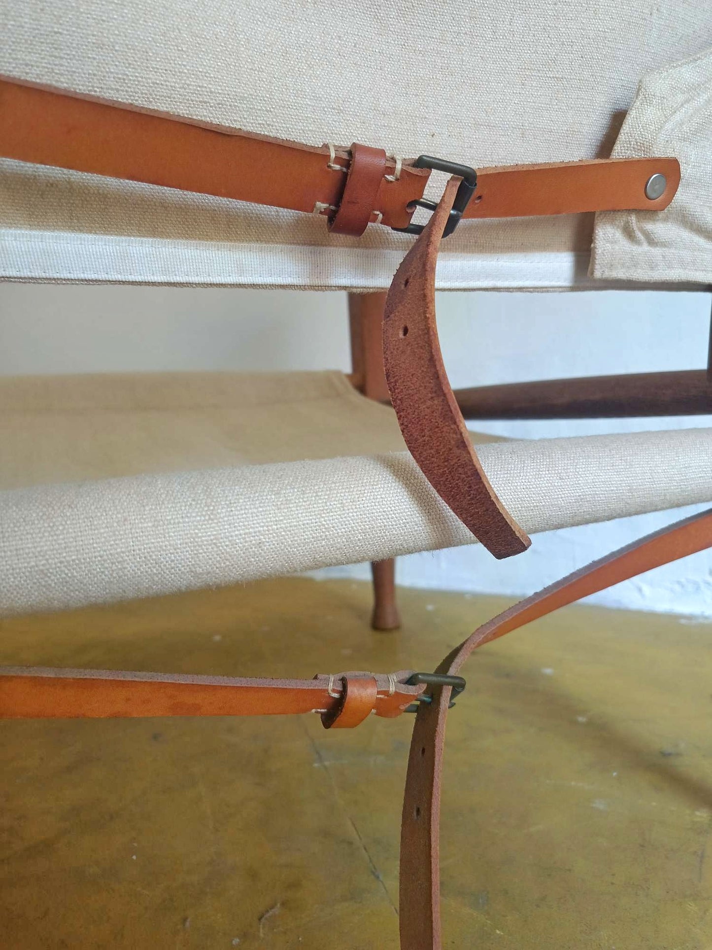 Poltrona Safari Kaare Klint Frassino Cuoio | Anni '30 Iconica