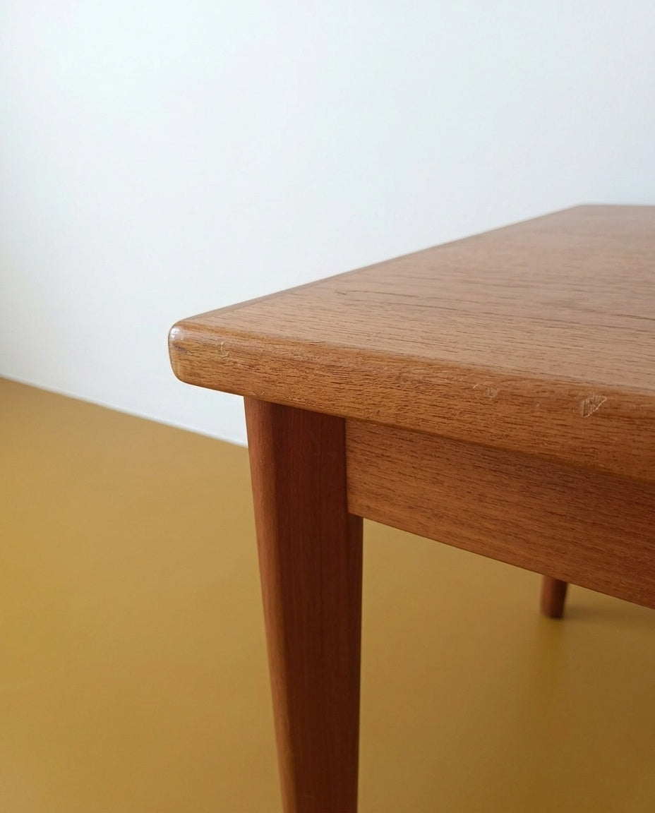 Tavolo BRDR FURBO Danese Vintage Anni '60 Teak 2 Allunghe | 130cm | 97vnt2