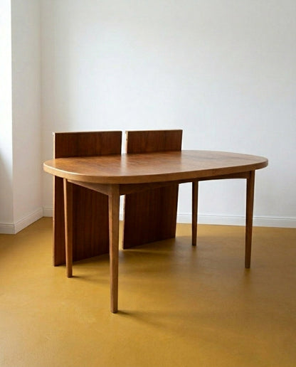 Tavolo ovale Mod. Reno Bertil Fridhagen design svedese anni '60 | teak | 98sw29118