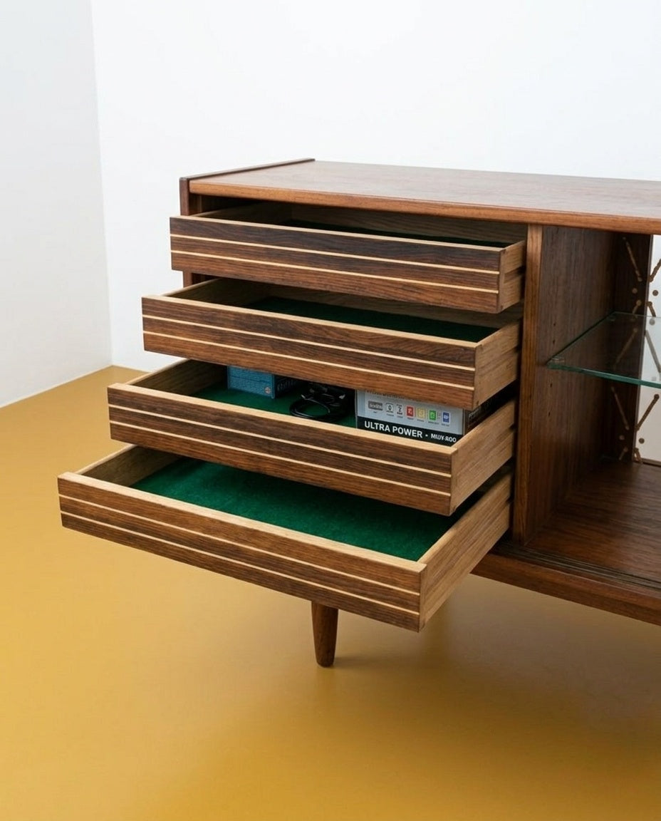 Sideboard design danese vintage anni 50 | 200cm | 98vnt2