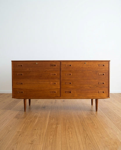 Sideboard Danese Vintage Anni '50 Teak Cassetti | 150cm | 98ck2378