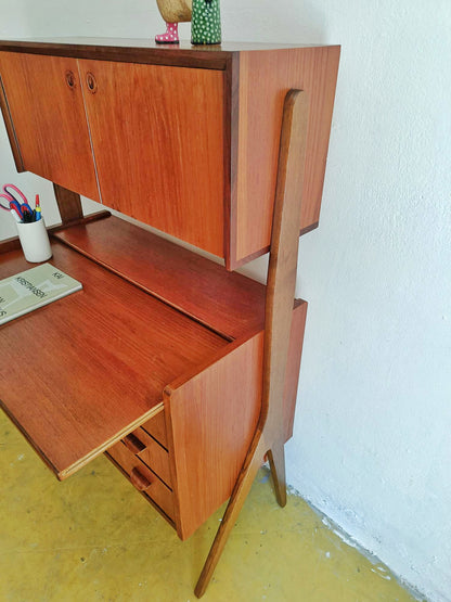 Credenza design danese vintage anni 50 [91vnt5] misure L.88 H.128 P.42
