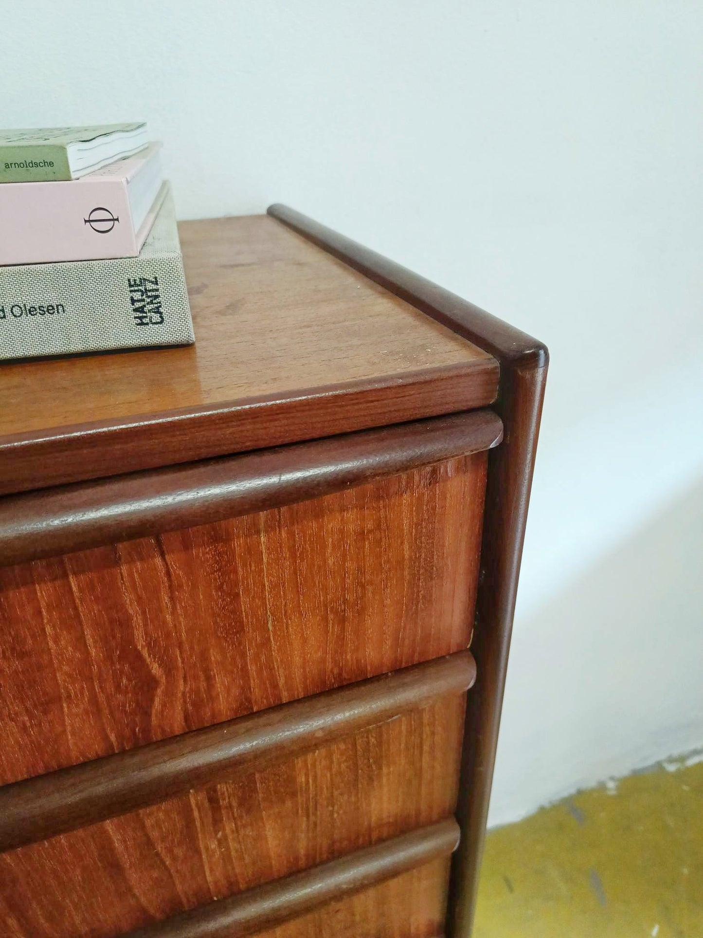Cassettiera Danese Vintage Anni 50 Teak | Sei Cassetti 106cm