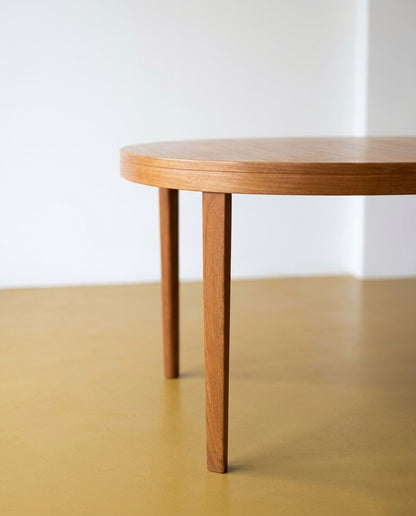 Tavolo Ovale Tibro Design Svedese Vintage Anni '50 Teak con Allunga | L.140 | 96sw28745