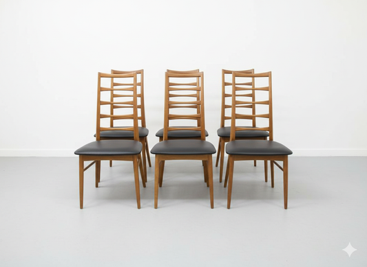 Sedie Niels Kofod vintage design danese anni 50 [j42421]