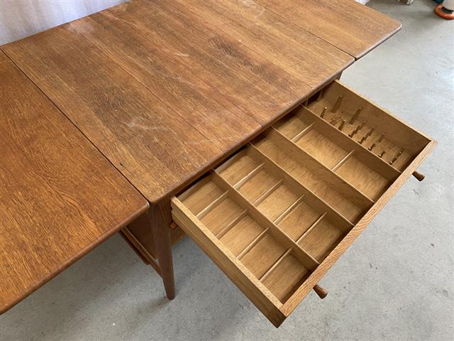 Porta lana Hans Wegner "AT" Andreas Tuck vintage design danese anni 50 [jal43400] misure L.64 H.60 H.57