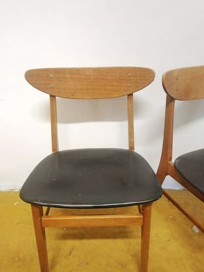 Sedie Farstrup Modello 210 Danesi Vintage Anni '50 Teak | set 2 sedie