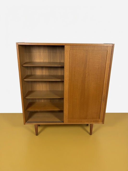 Armadio quercia due ante scorrevoli | Hundevad design danese anni '60 | L.108 cm | 99ck2427