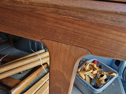 Tavolo Johannes Andersen rettangolare allungabile Danese Vintage Anni '60 Teak 158cm | IN ARRIVO A NOVEMBRE