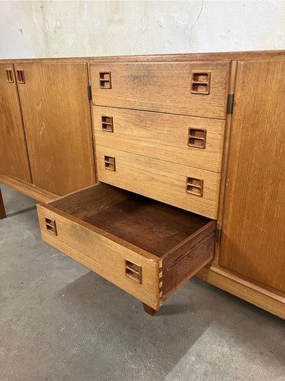 Sideboard Bernhard Pedersen design danese vintage anni 50 [ck1935] misure L.234 H.86 P.54