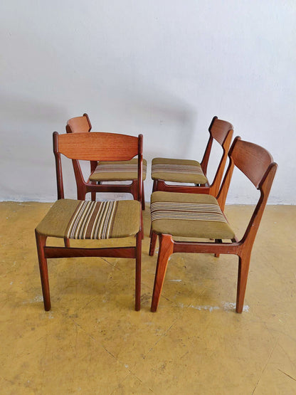 Sedie design danese originale vintage anni 60 [91vnt] misure L.46 H.78/45 P.45