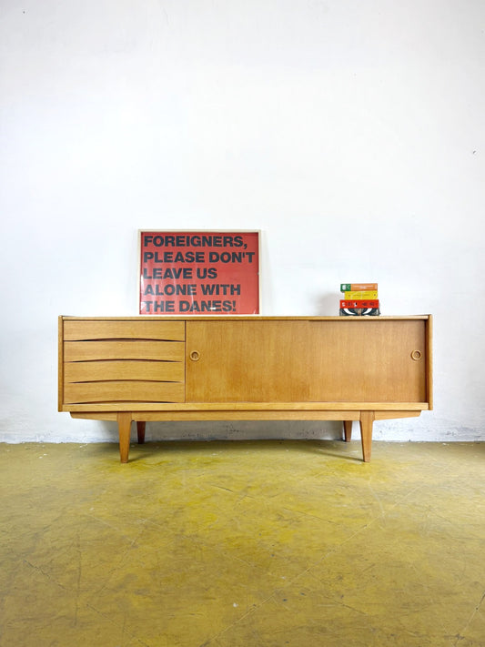 Sideboard Erik Wørts Svedese Vintage Anni '60 | Quercia Ante Cassetti 181cm