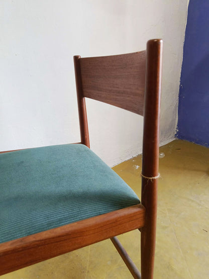 Sedie Kurt Ostervig per Sibast design danese originale vintage anni 50 [mko-sibast] misure H.80/48 L.50 P.46