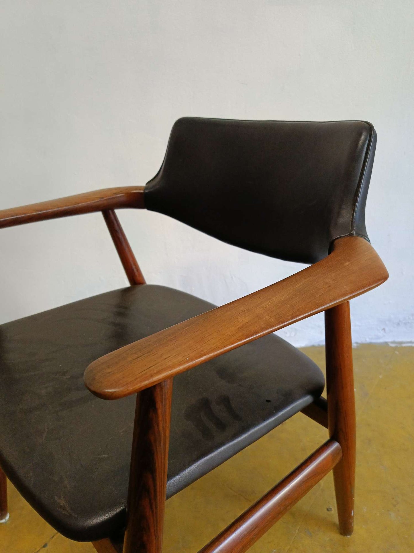 Poltroncina Erik Kirkegaard Danese Vintage Anni '50 Teak