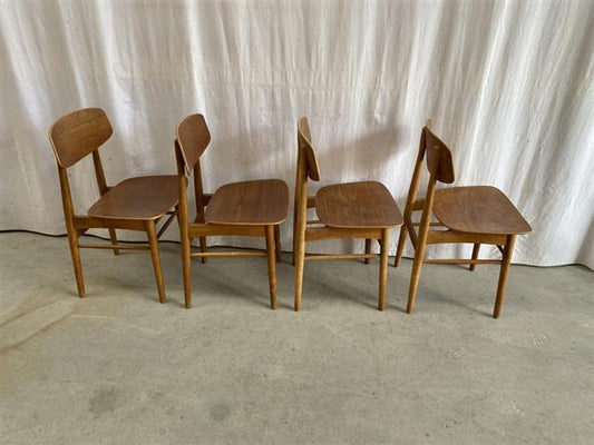 Sedie Illum Wikkelso vintage design danese anni 60 [j44130] misure su richiesta
