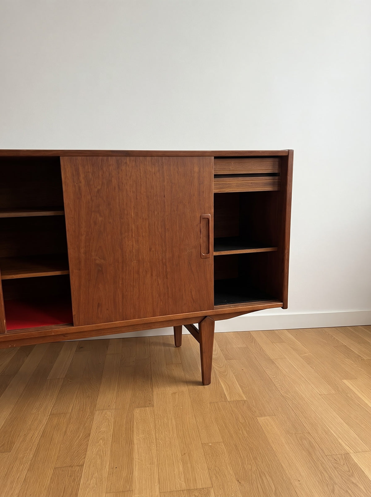 Sideboard danese vintage anni ‘60 in teak | 199 cm |100st78