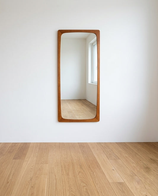 Specchio vintage teak |design danese anni '60 | H.99 | in arrivo a settembre | 99ck2453