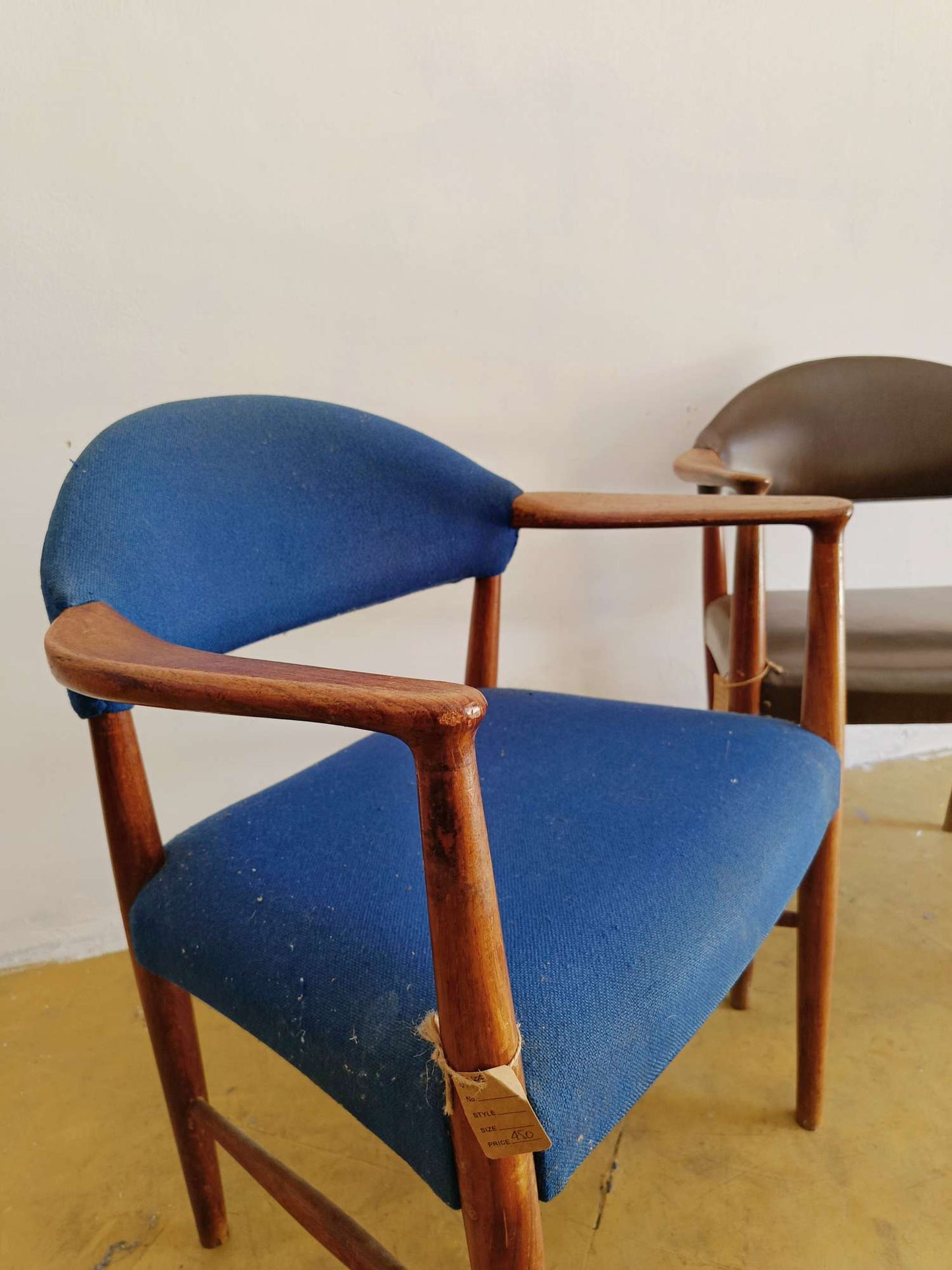 Sedie Kurt Olsen design danese vintage anni 60 [65sea-db12103] misure L.64 P.55 H.78/45