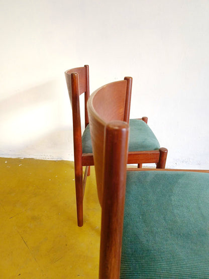 Sedie Kurt Ostervig per Sibast design danese originale vintage anni 50 [mko-sibast] misure H.80/48 L.50 P.46