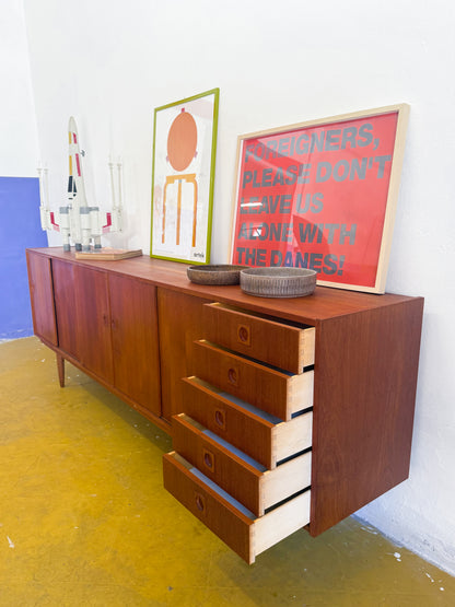 Sideboard design danese vintage anni 50 [91vnt1] misure L.242 H.84 P.42