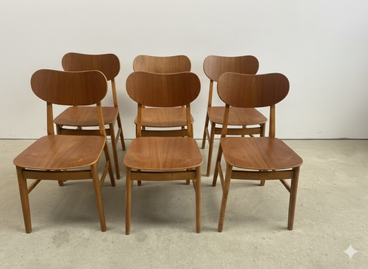 Sedie vintage design danese anni 60 [j44087] misure su richiesta