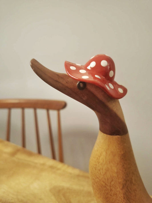 Papera a pois stivale rosso con cappello [pre-order]