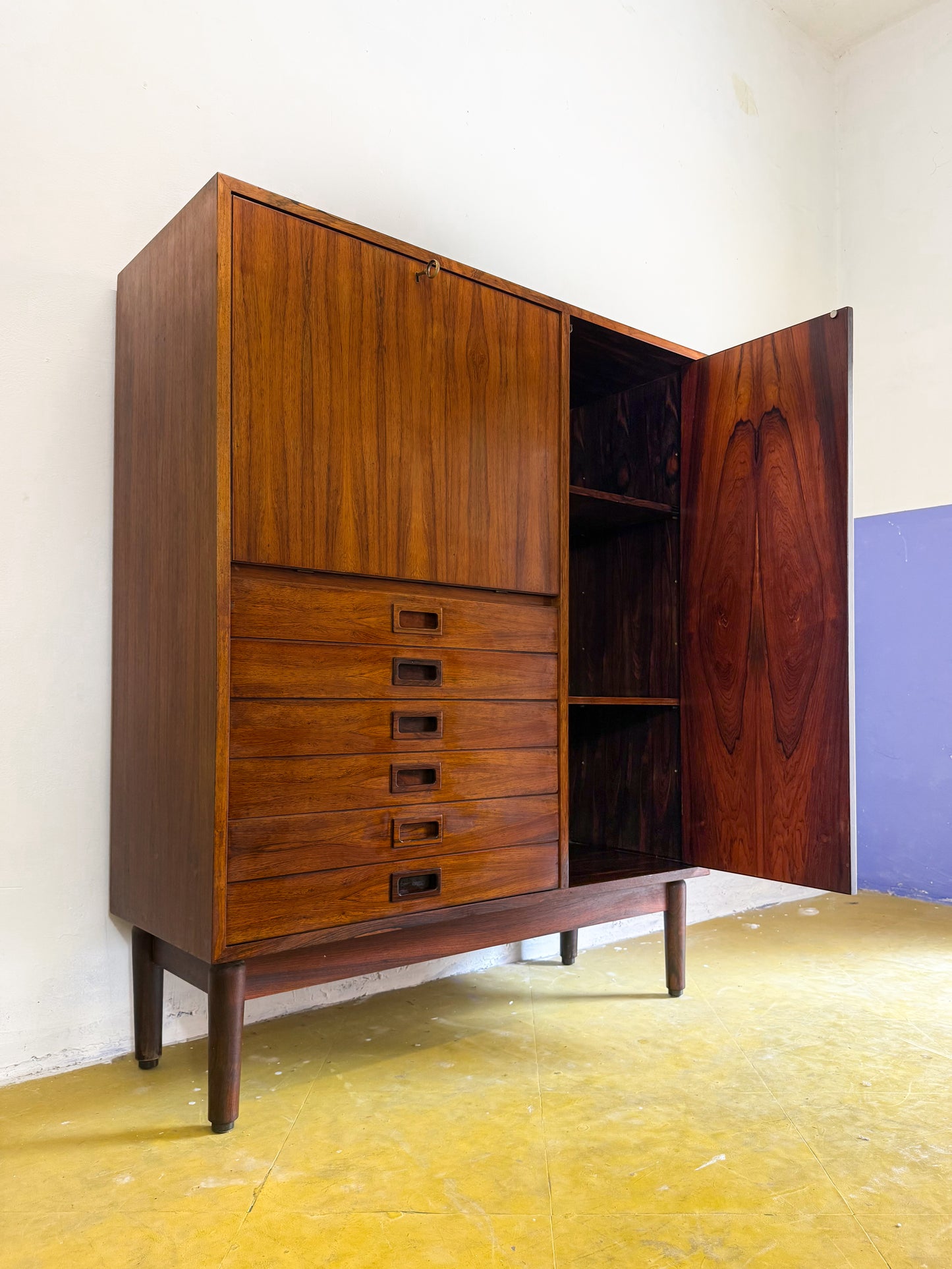 Credenza design danese originale anni 60 [pali2] misure L.119 H.148 P.46