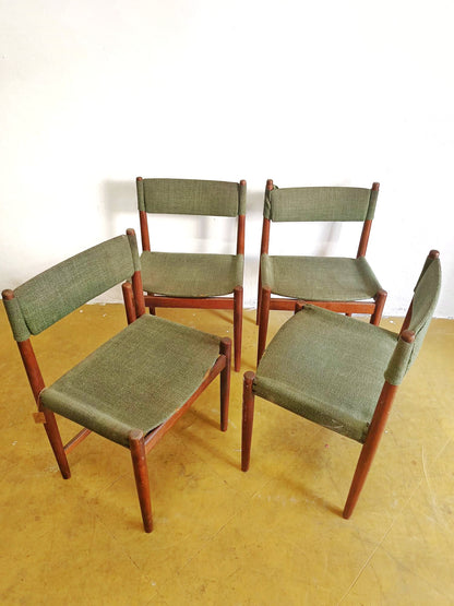 Sedie Kurt Ostervig design danese originale anni 60 [se-kurt] misure L.52 P.43 H.80/46