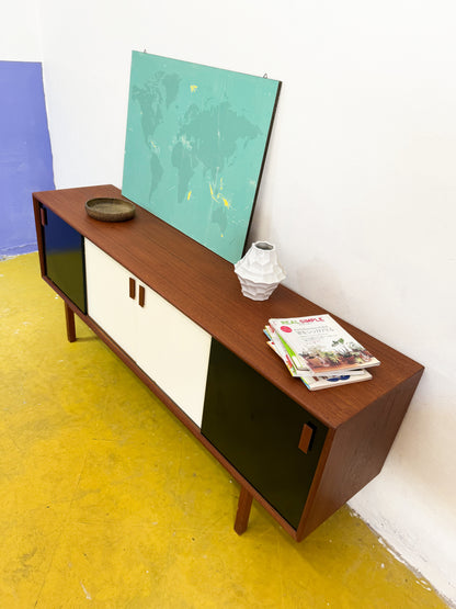 Sideboard design danese vintage anni 50 [87c-vnt] misure L.199 H.76 P.49