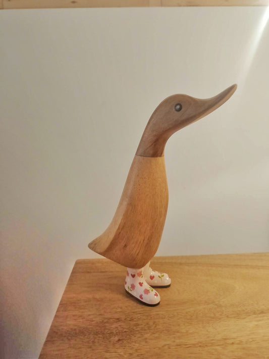 Papera a fiori stivale rosa [1]