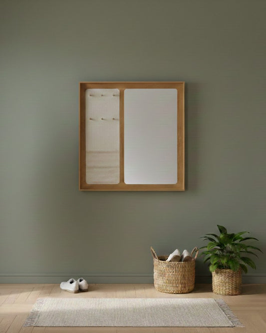 Specchio attaccapanni Aksel Kjersgaard design danese vintage anni 50 [jal43850] misure da richiedere