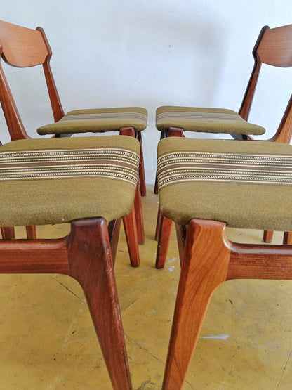 Sedie design danese originale vintage anni 60 [91vnt] misure L.46 H.78/45 P.45