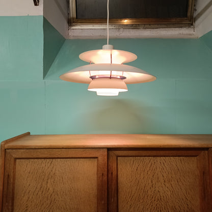 Lampada PH5 Poul Henningsen Louis Poulsen Anni '50 Bianca