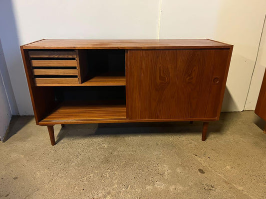 Sideboard Danese Vintage Anni '50 Teak Ante Scorrevoli Compatto 135cm | IN ARRIVO A NOVEMBRE